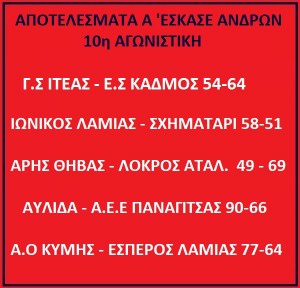 ΑΠΟΤΕΛΕΣΜΑΤΑ-10