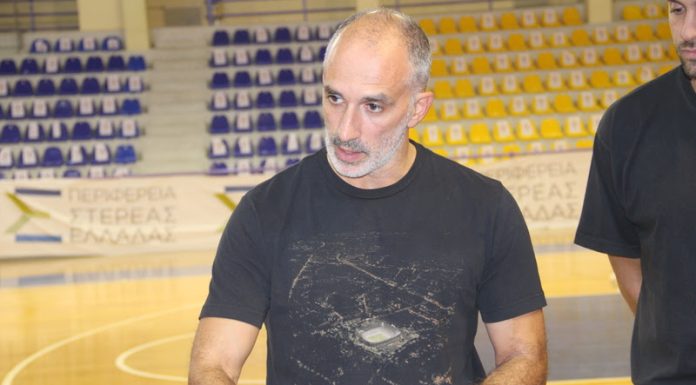 Απ. Αναστασίου: ”Συγχαρητήρια στους παίκτες μου για την 6η συνεχόμενη νίκη”