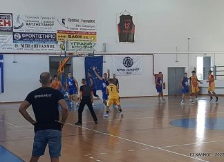 Φιλικός αγώνας Κάδμου με Αίαντα Αυλίδας