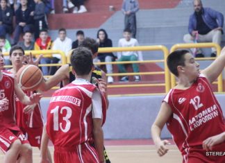 ΠΑΙΔΩΝ Β’ ΟΜΙΛΟΣ: Απόλλων Χαλκίδας-Κάδμος 37-55