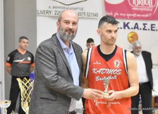 Ο Γιάννης Γκρινιάρης πρώτος σκόρερ του τελικού!