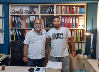 Ο Δημήτρης Σταθόπουλος υπέγραψε στον Κάδμο….