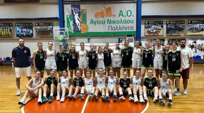 2ος Φιλικός αγώνας Νεανίδων-Κορασίδων της ΕΣ Κάδμου