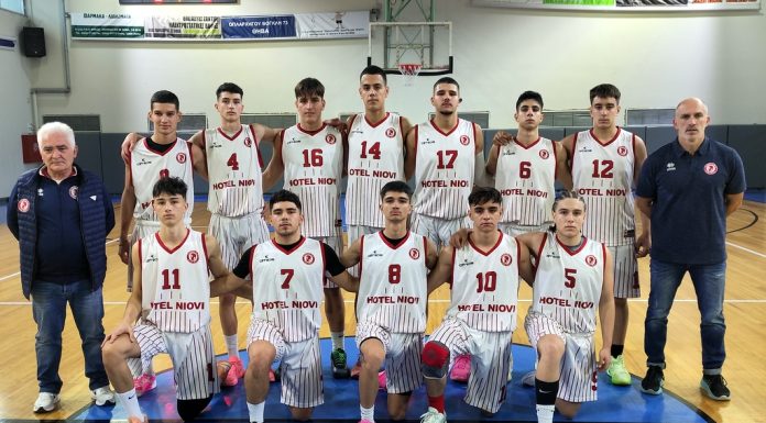 ΕΦΗΒΩΝ Β’ ΦΑΣΗ (Α’ ΟΜΙΛΟΣ): Κάδμος-ΓΑΣ Βασιλικού 70-49