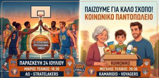 Η ΜΕΓΑΛΗ ΓΙΟΡΤΗ ΤΟΥ ΜΠΑΣΚΕΤ – ΠΑΙΖΟΥΜΕ ΓΙΑ ΚΑΛΟ ΣΚΟΠΟ!