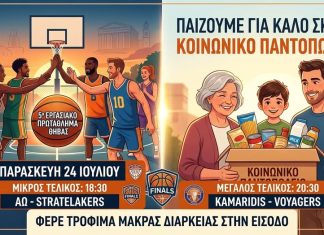 Η ΜΕΓΑΛΗ ΓΙΟΡΤΗ ΤΟΥ ΜΠΑΣΚΕΤ – ΠΑΙΖΟΥΜΕ ΓΙΑ ΚΑΛΟ ΣΚΟΠΟ!